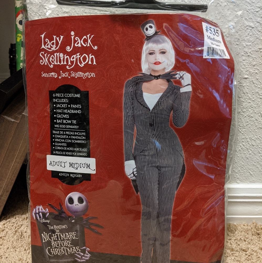 WOMENS Jack Skellington Costume
